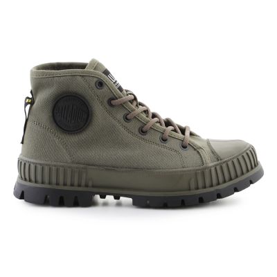 6. Palladium Pallashock Supply 77965-325-M Olive Night