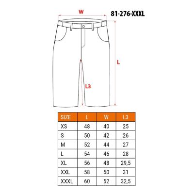 NEO Krótkie spodenki PREMIUM 81-276-XXXL