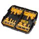 2. DeWalt Zestaw profesjonalnych frezów do drewna 8mm 12szt. DT90016