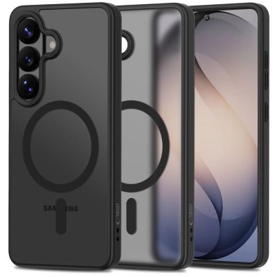 Etui Tech-Protect Magmat MagSafe na Samsung Galaxy S26 - czarne