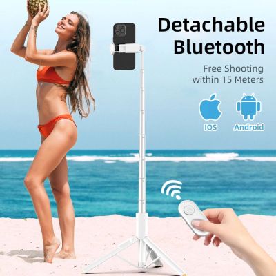 9. Selfie Stick Tech-Protect L09S z tripodem - biały