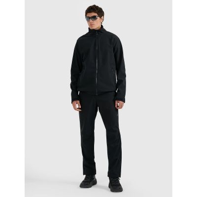 4. Kurtka softshell wiatroodporna membrana 5000 męska 4F 4FWAW25TSOFM361-20S