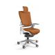 Fotel biurowy Wau 2 BL405 tkanina mandarin/biały
