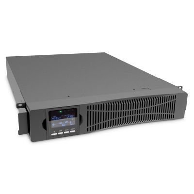 12. Digitus Zasilacz awaryjny UPS Online Rack 19" LCD, 2000VA/2000W, 4x12V/9Ah, 8xC13, USB, RS232, RJ45