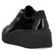 8. Buty na koturnie czarne Rieker W N2501-00