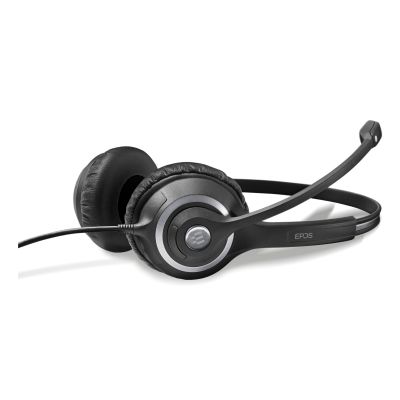 12. EPOS IMPACT SC 260 USB MS II Zestaw słuchawkowy Przewodowa Opaska na głowę Biuro/centrum telefoniczne USB Typu-A Czarny