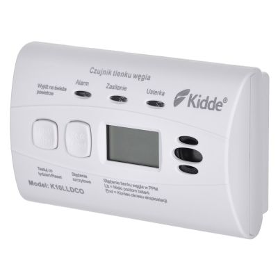 8. Czujnik tlenku węgla i czadu LCD K10LLDCO Kidde