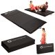 8. Materac gimnastyczny składany czarny 2400x1200x50mm HMS MGS01
