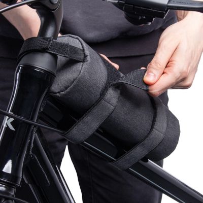 11. Torba rowerowa Wozinsky WBB37GRB z izolacją termiczną 0.7L - szara