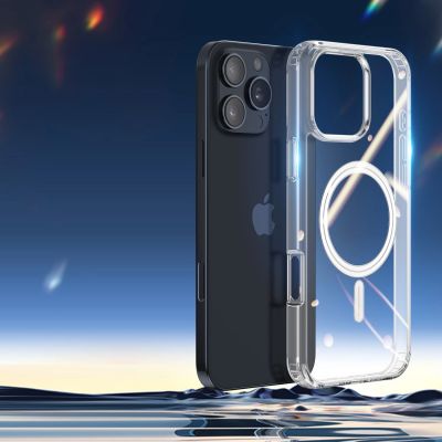 4. Etui Dux Ducis Clin Mag z MagSafe na iPhone 16 Pro - przezroczyste