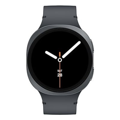 2. Samsung Galaxy Watch 8 3,81 cm (1.5") AMOLED 44 mm Cyfrowy 480 x 480 px Ekran dotykowy Grafitowy Wi-Fi GPS