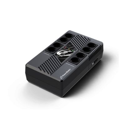 4. PowerWalker VI 600 MS FR zasilacz UPS Technologia line-interactive 0,6 kVA 360 W 8 x gniazdo sieciowe