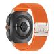 2. Pasek Tech-Protect Nylon Clasp na Samsung Galaxy Watch Ultra 47 mm - pomarańczowy