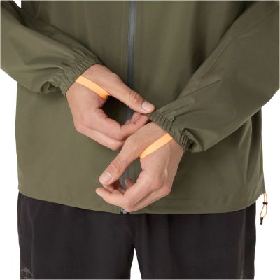 4. Asics FujiTrail Elite Waterproof Jacket 2011D265-301 Zielone L