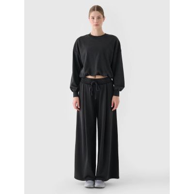 4. Bluza dresowa nierozpinana bez kaptura damska 4F 4FRSS24TSWSF2032-20S