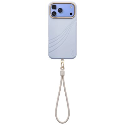 2. Etui UNIQ Coehl Serina Magnetic Charging na iPhone 18 Pro Max / 17 Pro Max - niebieskie
