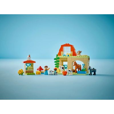 3. LEGO DUPLO  10416 Opieka nad zwierzętami na farmie