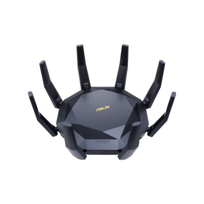 7. ASUS RT-AX89X AX6000 AiMesh router bezprzewodowy Ethernet Dual-band (2.4 GHz/5 GHz) Czarny