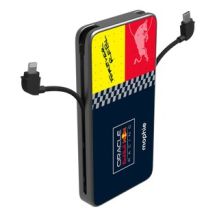 Powerbank Mophie Powerstation Plus 10K Red Bull Racing - powerbank 10000mAh, zintegrowany kabel USB-C oraz lightning (1x port USB-C)
