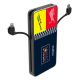 Powerbank Mophie Powerstation Plus 10K Red Bull Racing - powerbank 10000mAh, zintegrowany kabel USB-C oraz lightning (1x port USB-C)