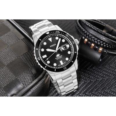 5. Zegarek Męski FOSSIL Blue FS6032 + BOX