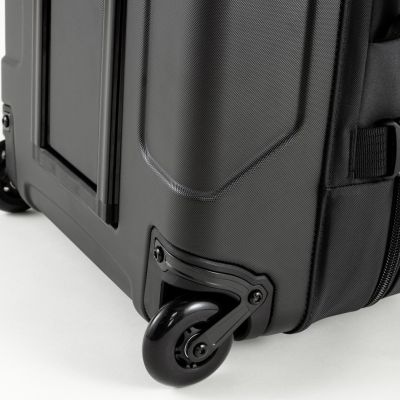 8. Fjällräven Färden Roller 35 Wózek Twardy kask Czarny 35 l Poliamidowy
