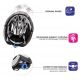 9. Kask rowerowy Meteor Shimmer M 24760