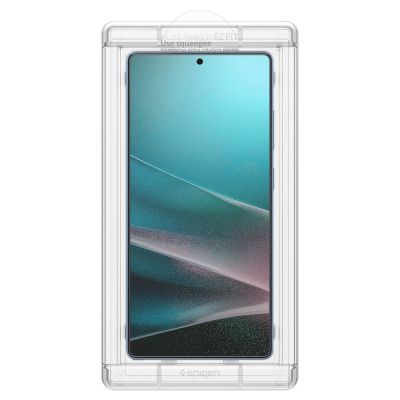 4. Szkło hybrydowe Spigen Elite Shield EZ FIT na Samsung Galaxy S25 Ultra - przezroczyste