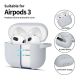 2. Etui Tech-Protect Silicone Hook na Apple AirPods 3 - szare