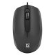 3. DEFENDER MYSZ ALPHA MB-507 SILENT CZARNA 1000dpi 3P
