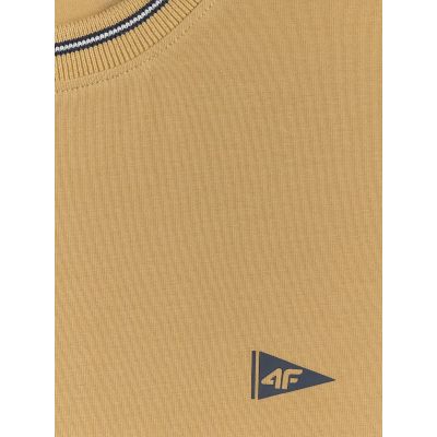 6. T-shirt regular gładki męski 4F 4FRSS26TTSHM3997-83S