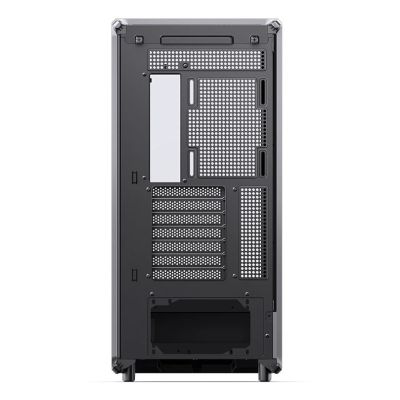 19. Jonsbo D401 PC-Gehäuse, Midi Tower, ATX, Tempered Glass - schwarz