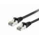 Equip 615594 kabel sieciowy Czarny 30 m Cat6 S/FTP (S-STP) Okrągły