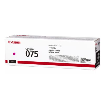 3. Canon 075 kaseta z tonerem 1 szt. Oryginalny Purpurowy