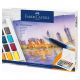 4. Farby akwarelowe CS kostki 36 kolorów FABER CASTELL