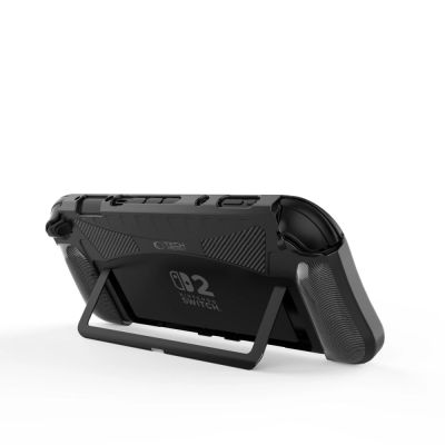 2. Etui Tech-Protect TPUCarbon na Nintendo Switch 2 - czarne