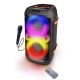14. ESPERANZA GŁOŚNIK BT FM LED RGB KARAOKE SINGER EP156