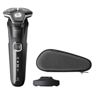 11. Philips Golarka elektryczna Series 5000 S5898/35 do golenia na mokro i sucho z 2 akcesoriami