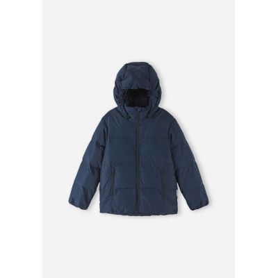 3. Kurtka puchowa dziecięca Reima Down jacket. Paimio Navy  Age 3 Junior Unisex wodoodporna granatowa (5100282A-6980)