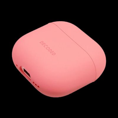 2. Etui Decoded Silicone Aircase na AirPods 4 - różowe
