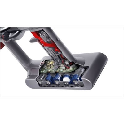 39. Odkurzacz DYSON V11 Fluffy Nickel/Red