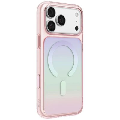 3. Etui UNIQ Coehl Estelle Magnetic Charging na iPhone 18 Pro / 17 Pro - różowe