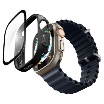 6. Etui Spigen Thin Fit 360 na Apple Watch Ultra (49 mm) - czarne