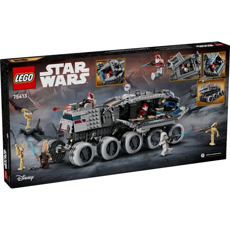 2. LEGO Star Wars 75413 Czołg Republiki Juggernaut