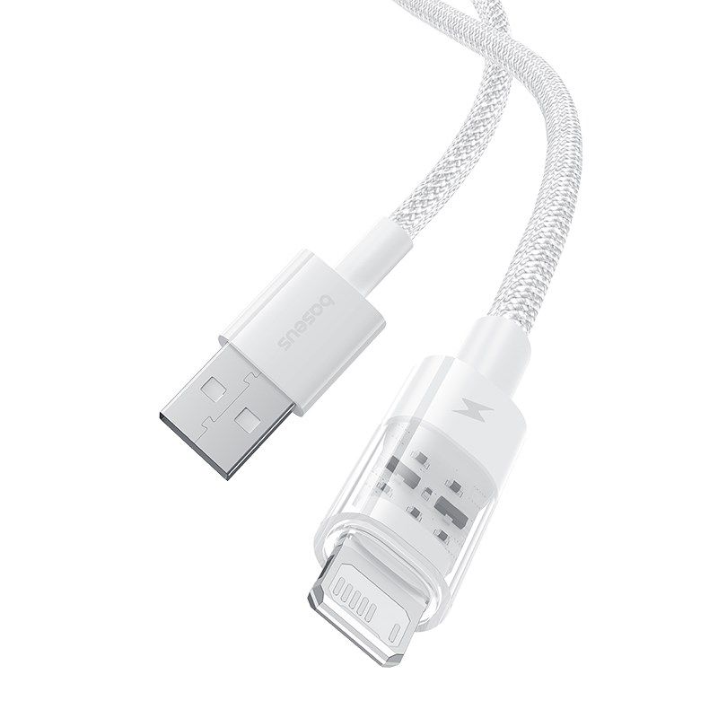 2. Kabel Baseus Gem 2.4A 1m (biały)