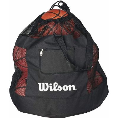 2. Torba Worek na piłki Siatka Pojemna WILSON All Sports Ball Bag - WTH1816