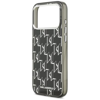 6. Etui Karl Lagerfeld IML KL Monogram MagSafe na iPhone 17 Pro Max - czarne
