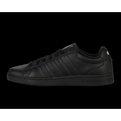 5. Męskie sneakersy K-Swiss COURT TIEBREAK II BLACK/BLACK/BLACK-M (04413-010-M)