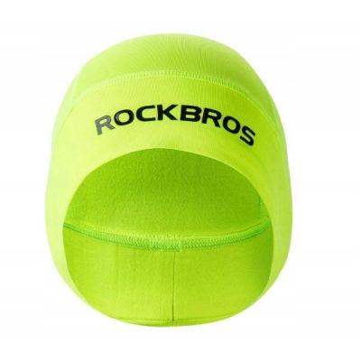 Rockbros uniwersalna czapka sportowa/pod kask fluo