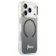 4. Etui Guess IML Gradient Script Metal MagSafe do iPhone 17 Pro - czarne